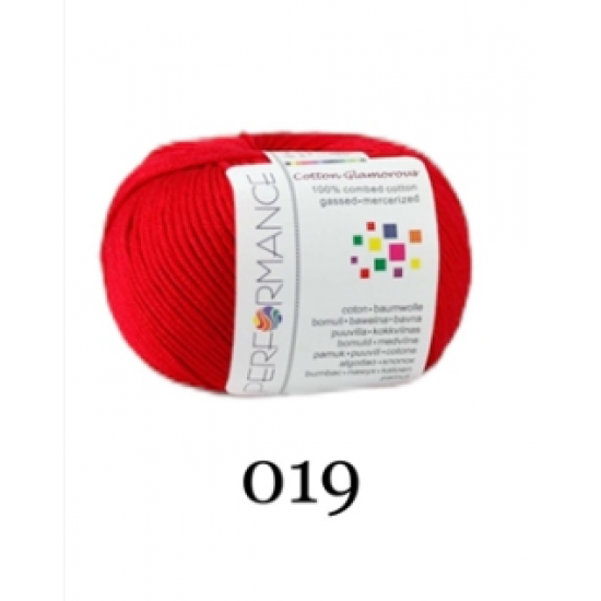Βαμβακερό νήμα πλεξίματος Cotton Glamorous 