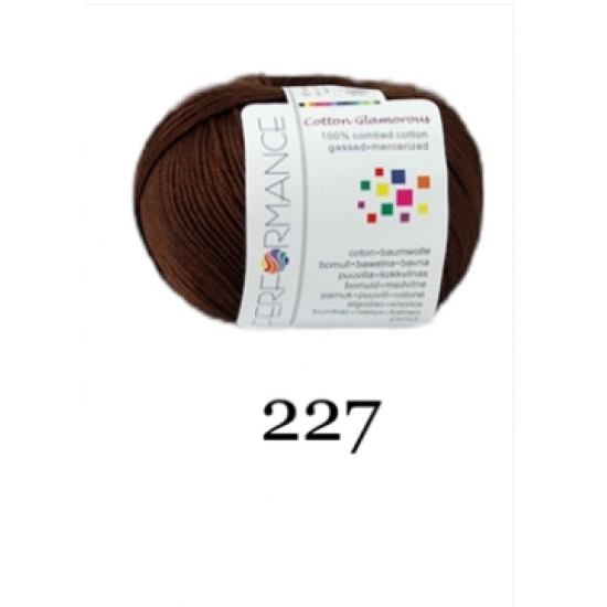 Βαμβακερό νήμα πλεξίματος Cotton Glamorous 