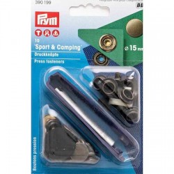 Tρουκ Prym sport & camping - 15mm, 10 τεμάχια