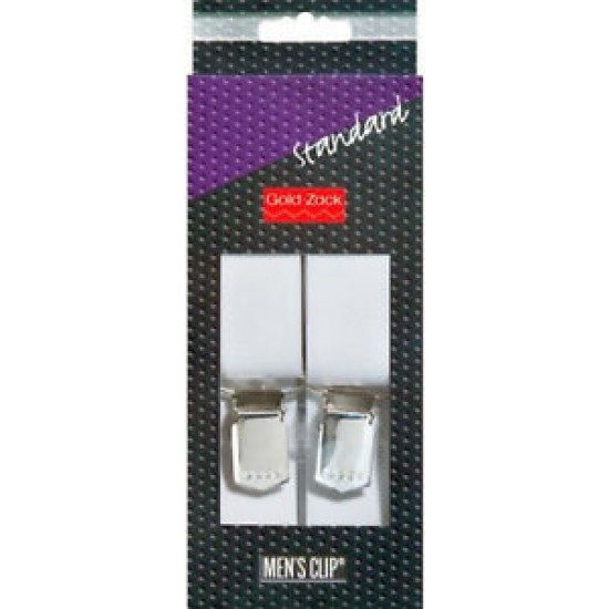 Ανδρικές Τιράντες Prym CLASSIC σε ΛΕΥΚΟ (25x110cm)